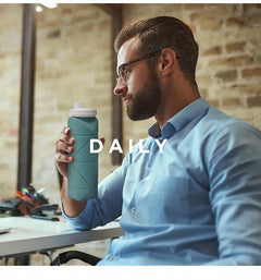 Portable Silicone Folding Water Cup