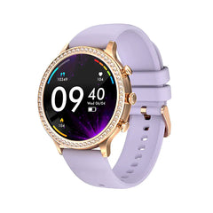 I70 Women’s Smartwatch – Music Control, Heart Rate & Step Tracking, 230mAh, Metal Case (Multiple Colors)