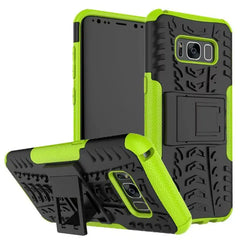 Samsung S8 Plus Case with Stand – Full Protection, Tire-Tread Grip, Lightweight Rear Cover