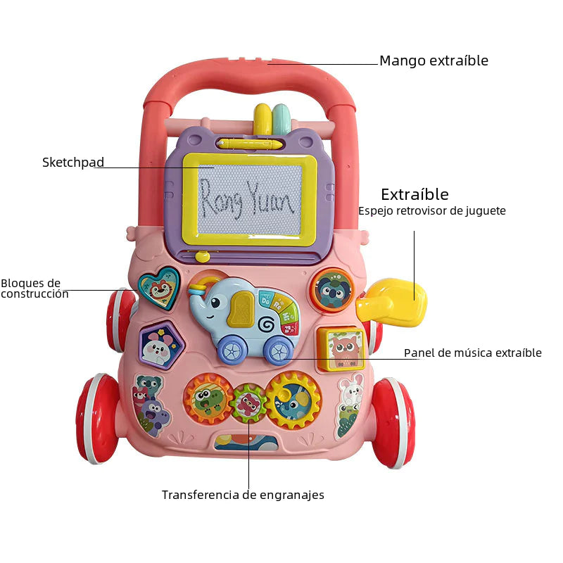 2-in-1 Baby Activity Walker