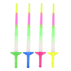 Luminous 4-Section Telescopic Glow Stick – Extendable LED Light Wand (31–69 cm), Random Colors