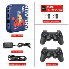 ARCADE Retro TV Game Console with 50,000 Games Support