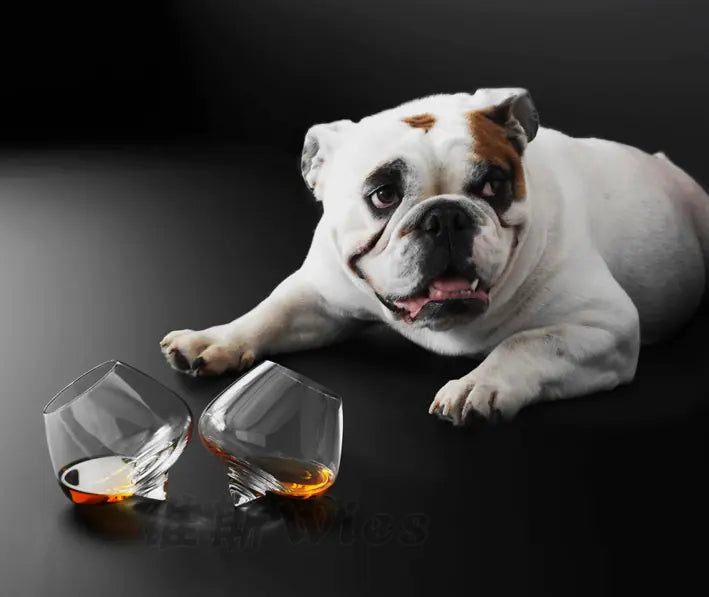 Crystal Rocking Whiskey Glass