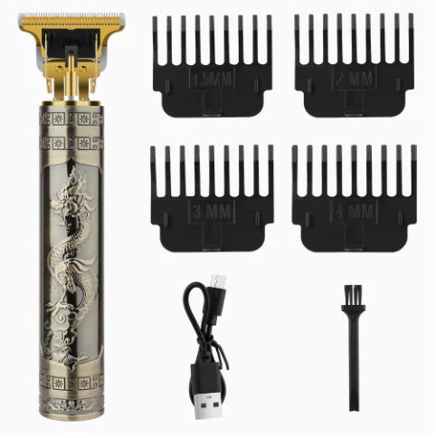 USB Vintage Electric Hair Trimmer