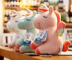 Unicorn Plush Toy and Pillow for Girls