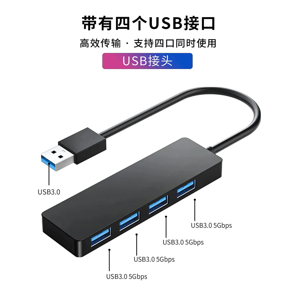 4-in-1 USB 3.0 Type-C Hub for Laptops