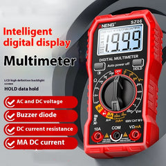 High-Precision Digital Multimeter – 600V AC/DC Voltage, Current & Resistance Tester with Clear Display
