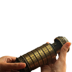 Da Vinci Code Lock - Bronze Gift for Birthdays