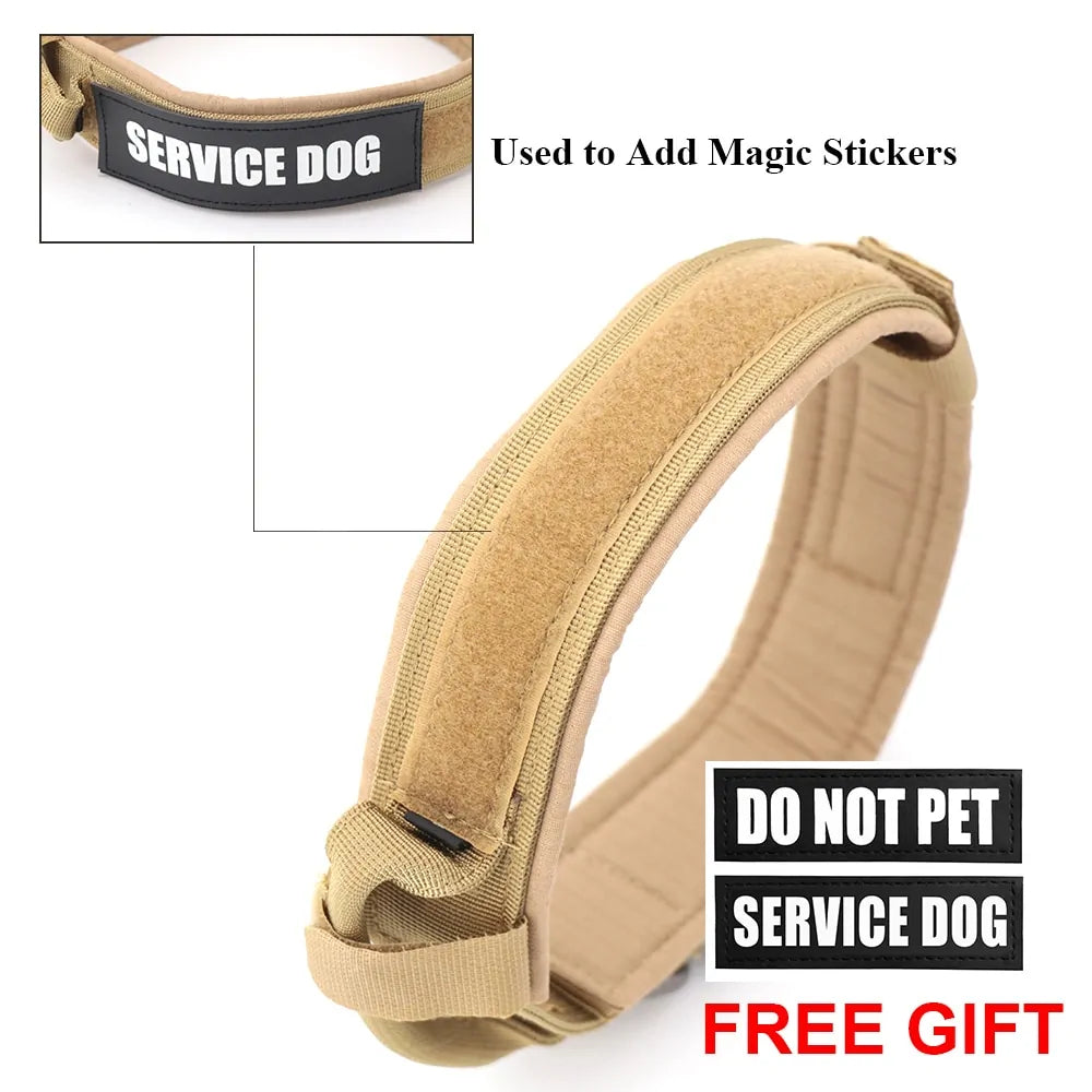 Rugged Tactical Dog Collar
