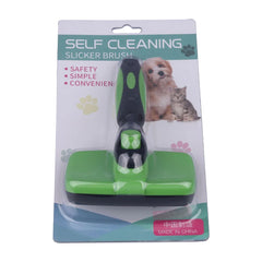 Self Cleaning Dog and Cat Brush & Deshedder