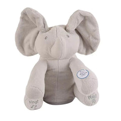 Customizable Musical Plush Elephant for Kids