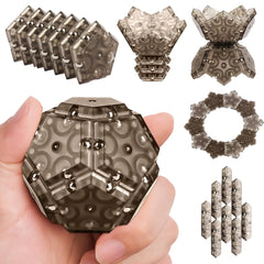 Black Fidgets Toys for AdultsFidget Toys AdultsStocking Stuffers for Teens&KidsFidget Toys for Teenage for KidsGifts for Teenage BoysQuiet Travel Toys for KidsOffice Toys for Stress Relief