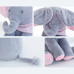 Customizable Musical Plush Elephant for Kids