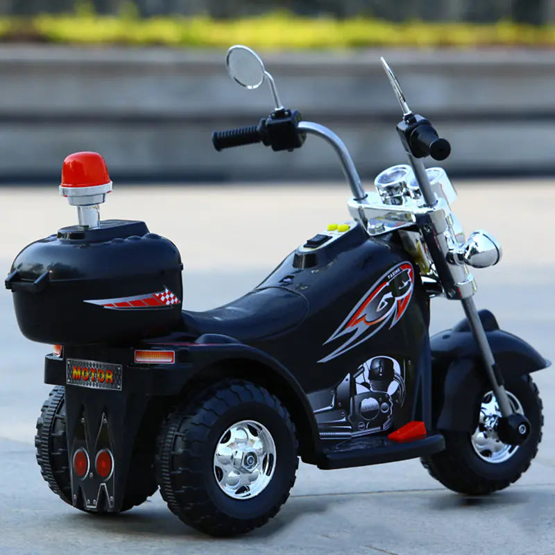 Harley Children’s Electric Motorcycle with Music – Ride-On Toy for Toddlers (1–3 Years), Single-Drive, 5 Colors