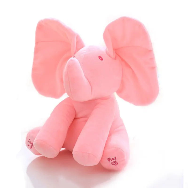 Customizable Musical Plush Elephant for Kids