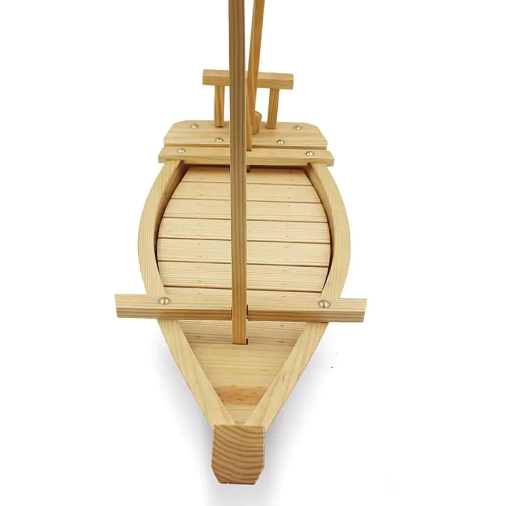 Bamboo Dragon Boat - Wooden Sushi Serving Platter