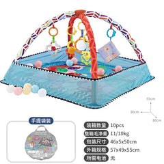 Baby Play Gym with Ocean Balls and Activity Fence