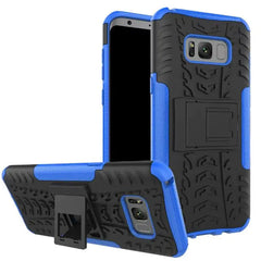 Samsung S8 Plus Case with Stand – Full Protection, Tire-Tread Grip, Lightweight Rear Cover