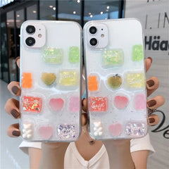 Transparent Candy Case for Mobile Phones