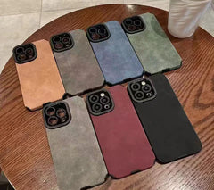 Soft Silicone Phone Case – All-Inclusive Back Cover (Imitation Leather + TPU) for iPhone, Ultra-Light 0.07 kg