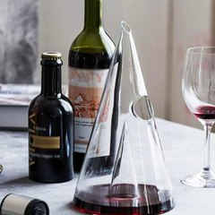 Elegant Pyramid Wine Decanter