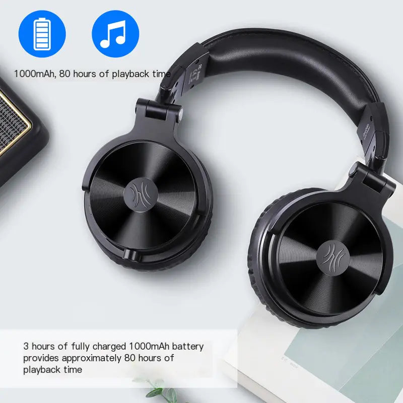 OneOdio Wireless Bluetooth Headphones with Detachable Cable