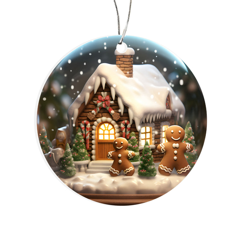 Acrylic Circle Ornament