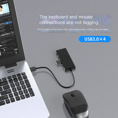 4-in-1 USB 3.0 Type-C Hub for Laptops