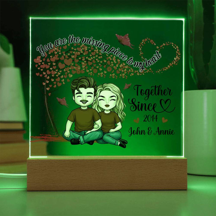 Romantic Valentine quote design