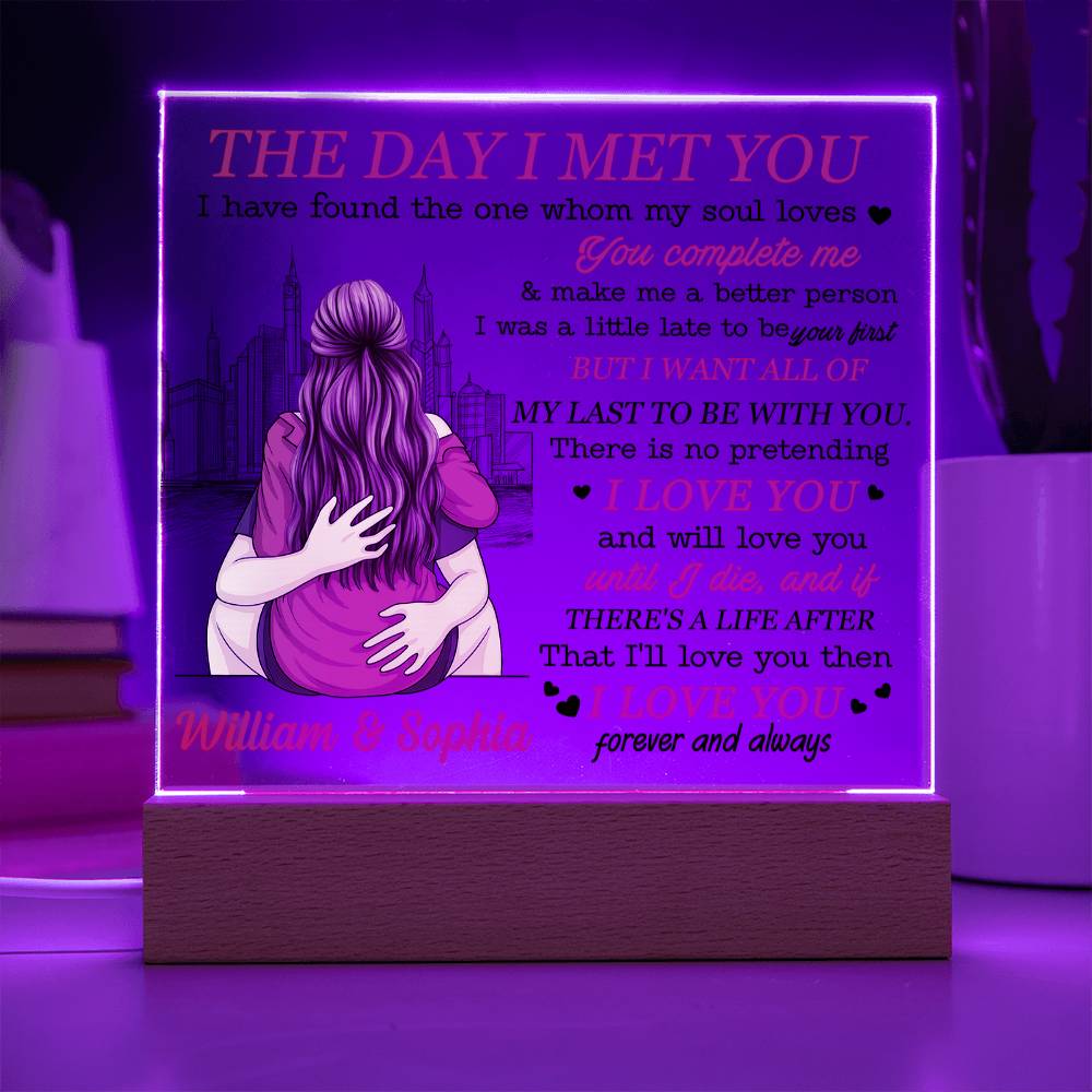 Personalized with couple names