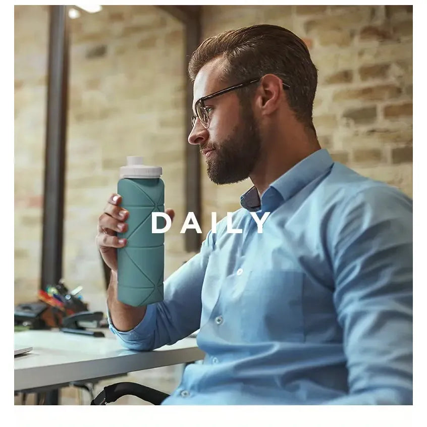 Portable Silicone Folding Water Cup