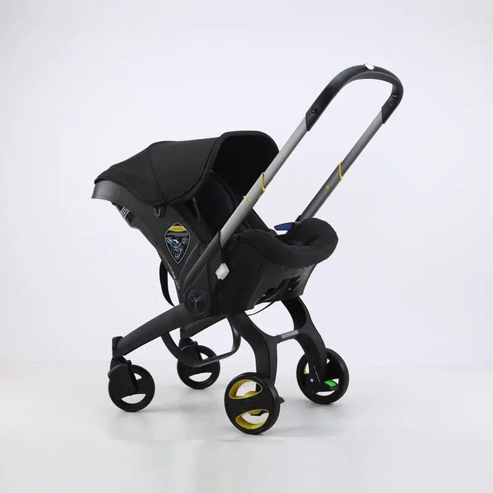4 - in - 1 Baby Travel System: Cradle, Stroller, Car Seat (0 - 24 Months) - Whimsical Shoppe