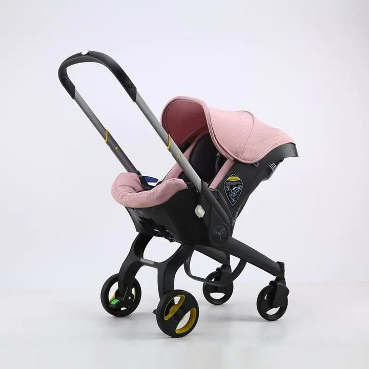4 - in - 1 Baby Travel System: Cradle, Stroller, Car Seat (0 - 24 Months) - Whimsical Shoppe