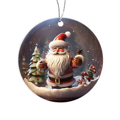 Acrylic Circle Ornament