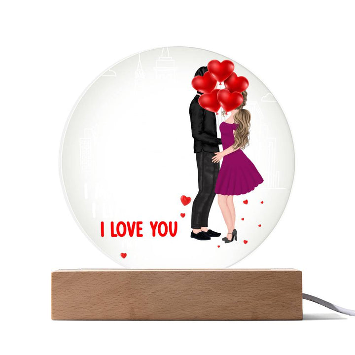 Couple LED Light Home Decor..