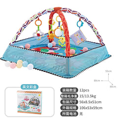 Baby Play Gym with Ocean Balls and Activity Fence