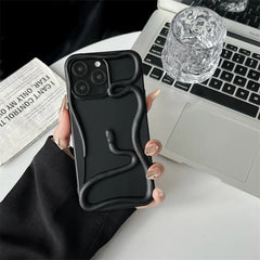 Glossy Snake Phone Case – Electroplated Hollow Design, Shockproof with Lens Protection (Multiple Models)