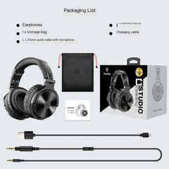 OneOdio Wireless Bluetooth Headphones with Detachable Cable