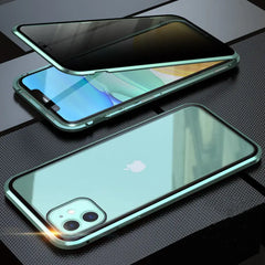 Double-Sided Glass Magnetic Phone Case for Apple