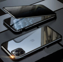 Double-Sided Glass Magnetic Phone Case for Apple