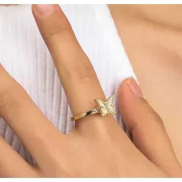 Fidget Spinner Rotatable Ring For Women