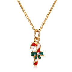 Fashionable Christmas Necklace - Alloy, Electroplated (6 Designs)