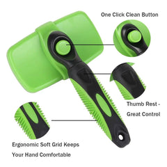 Self Cleaning Dog and Cat Brush & Deshedder