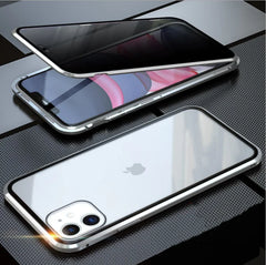 Double-Sided Glass Magnetic Phone Case for Apple
