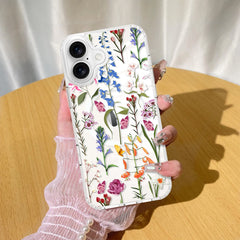 KANGHAR iPhone 16 Plus Case – Clear MagSafe, Sunflower Floral, Soft TPU + Hard PC, Shockproof & Anti-Scratch