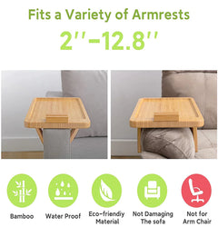 Wooden Lazy Sofa Tray