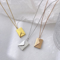 Envelope Necklace