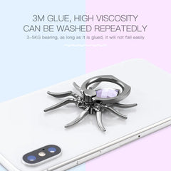 Creative Spider Ring Phone Holder - Metal Stand