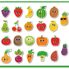 Animal Transportation Map and Fruit Vegetable Puzzle Toy