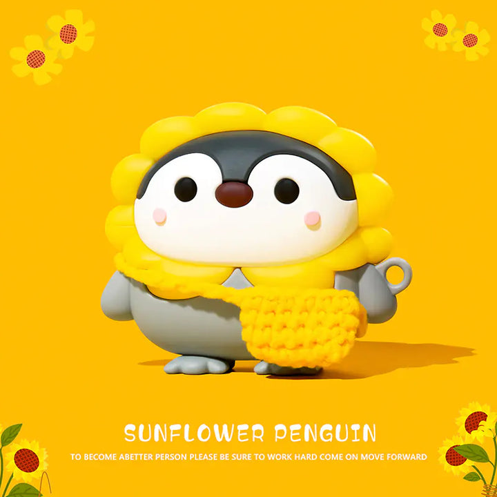 AirPods Pro 2 & AirPods 3 Protective Silicone Case Cover – 100 Fun Cartoon & Solid Color Designs